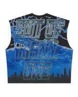 Godspeed Voltage Sleeveless Tee Black/Blue