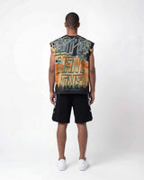 Godspeed Voltage Sleeveless Tee Black/Orange