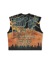 Godspeed Voltage Sleeveless Tee Black/Orange