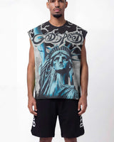 Godspeed Voltage Sleeveless Tee Black/Wolf Grey