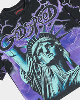 Godspeed Voltage Tee Black/Purple