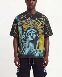 Godspeed Voltage Tee Black/Yellow