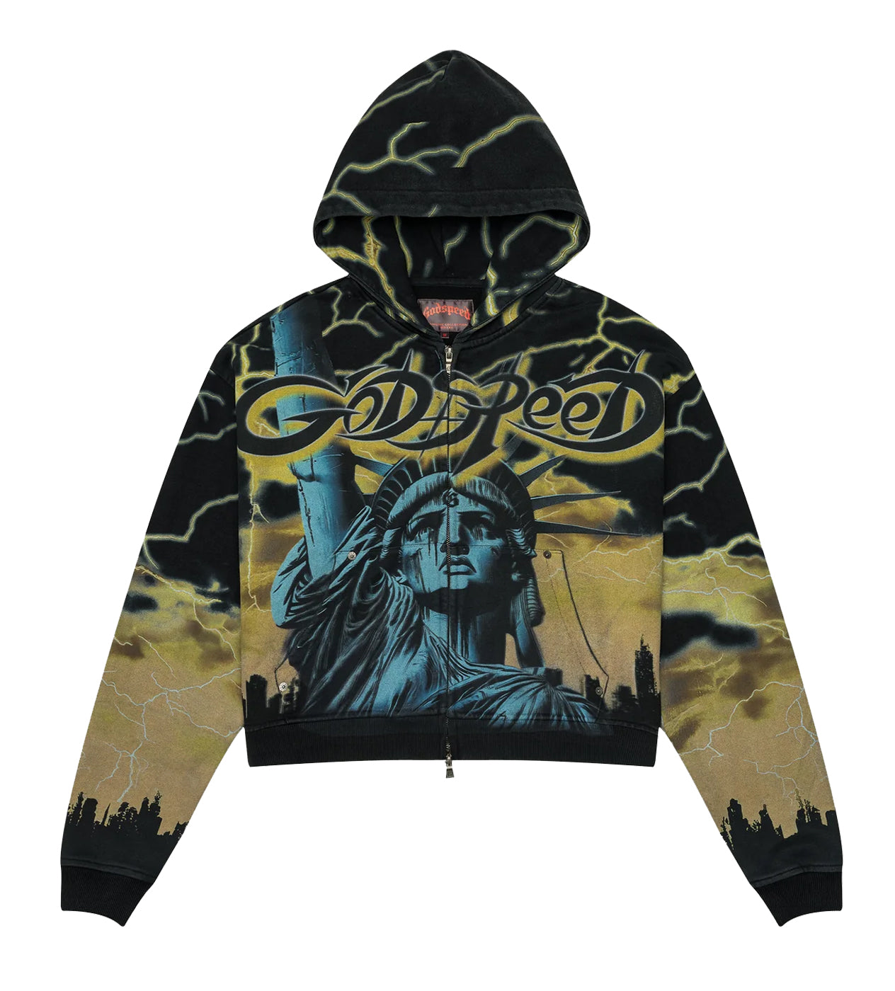 Godspeed Voltage Zip Hoodie Yellow