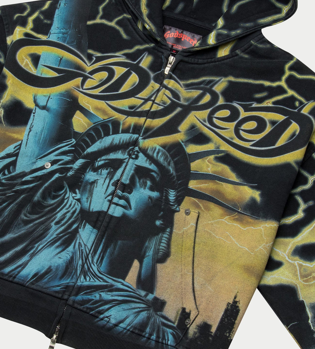 Godspeed Voltage Zip Hoodie Yellow