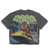 Godspeed Wave Runner Tee Grey Wash