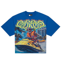 Godspeed Wave Runner Tee Royal Wash