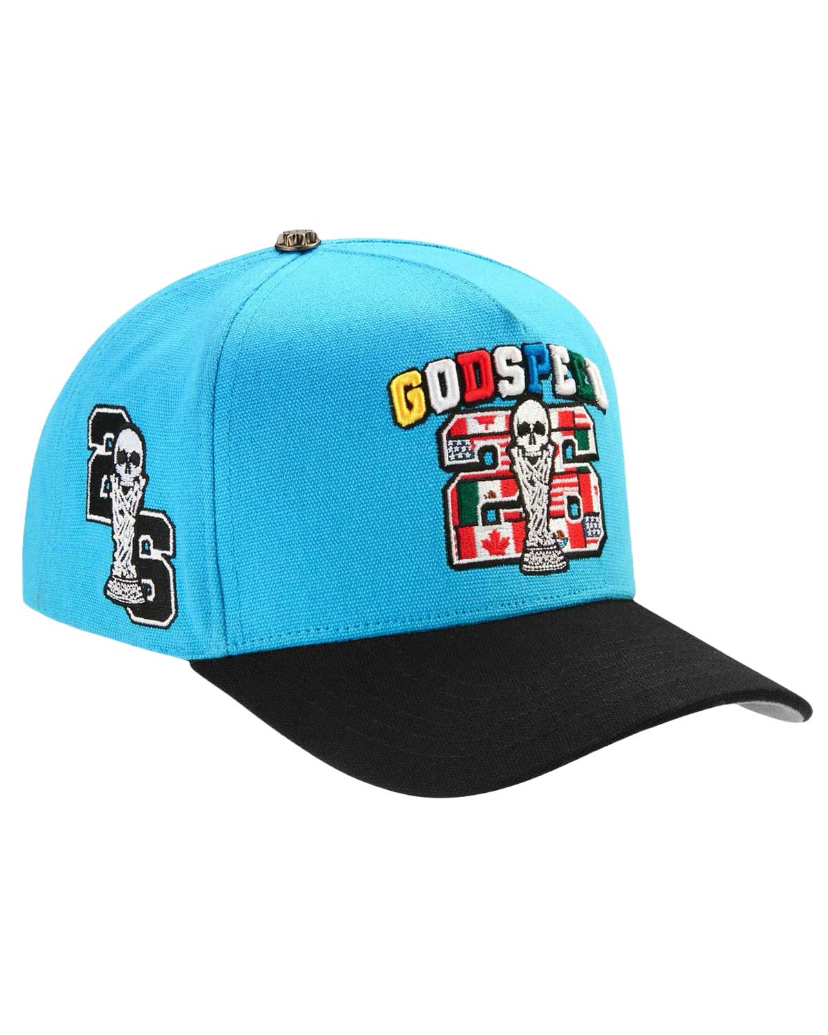 Godspeed '26 World Cup Hat Aqua/Black – Restock AR