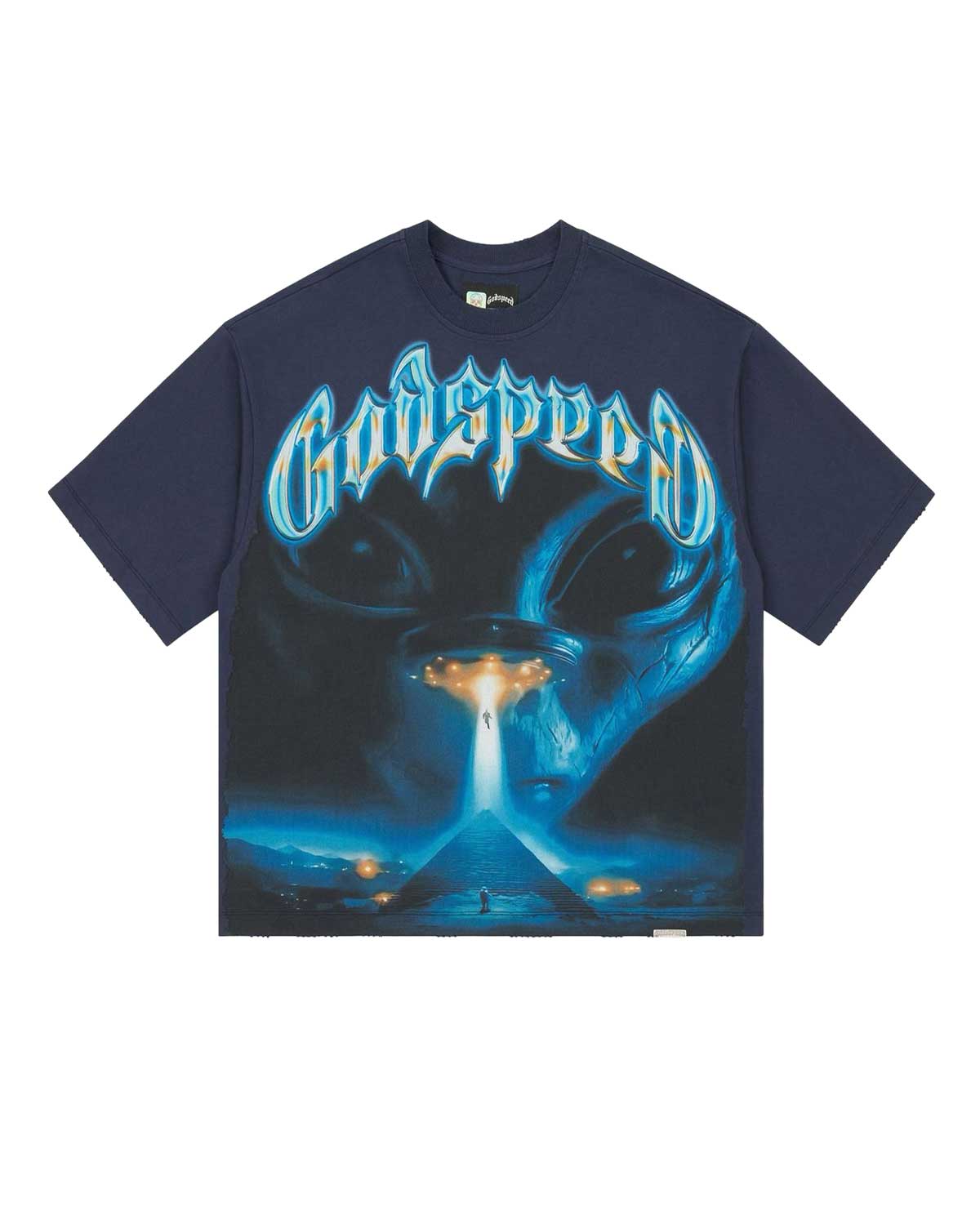 Godspeed ascension Tee Navy