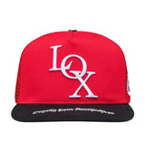Godspeed x The Legacy Trucker Hat Black/Red