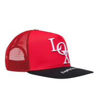 Godspeed x The Legacy Trucker Hat Black/Red