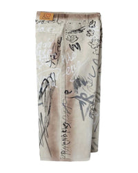 HMDD Banksy Shorts Cream