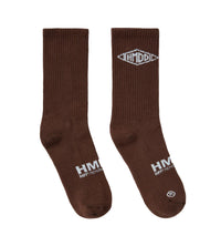 HMDD Crew Socks Brown