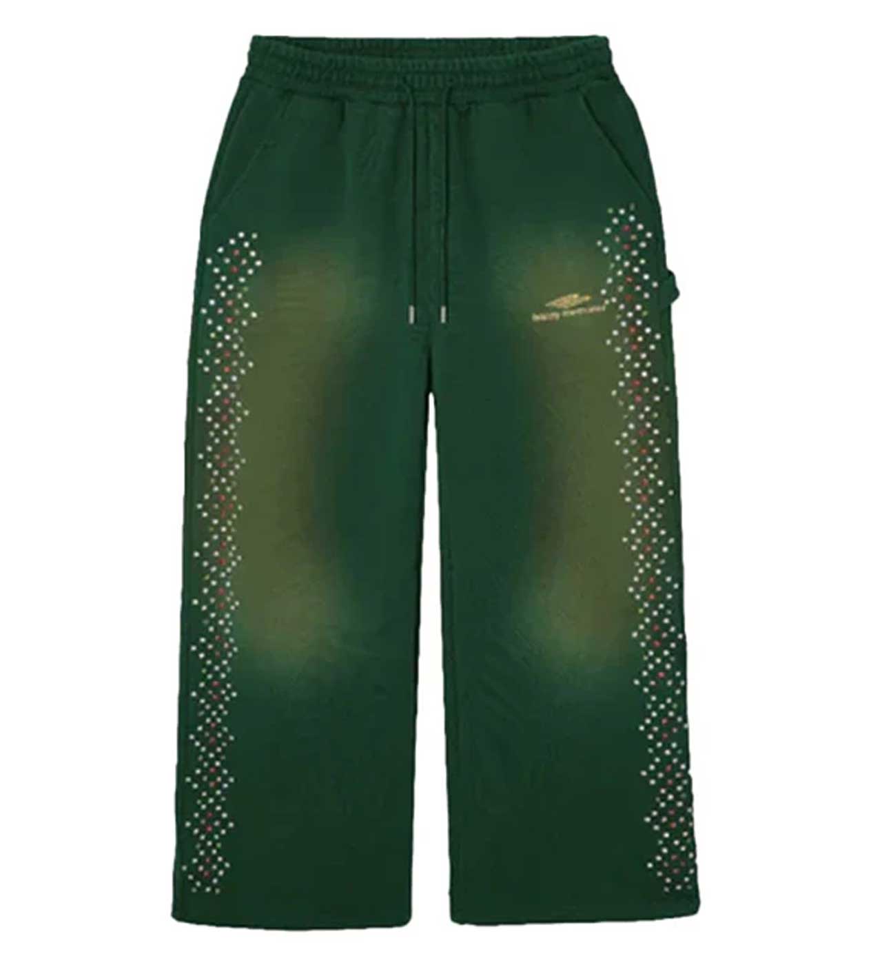 HMDD Crystal Sweatpants Green