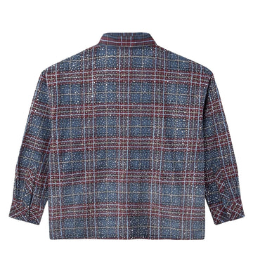 HMDD Disco Flannel Navy/Red