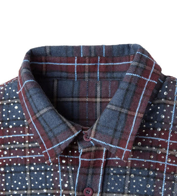 HMDD Disco Flannel Navy/Red