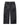 HMDD Double Knee Patch Pants black, washed wide-leg double-knee jeans with tonal black HMDD monogram patches, front view