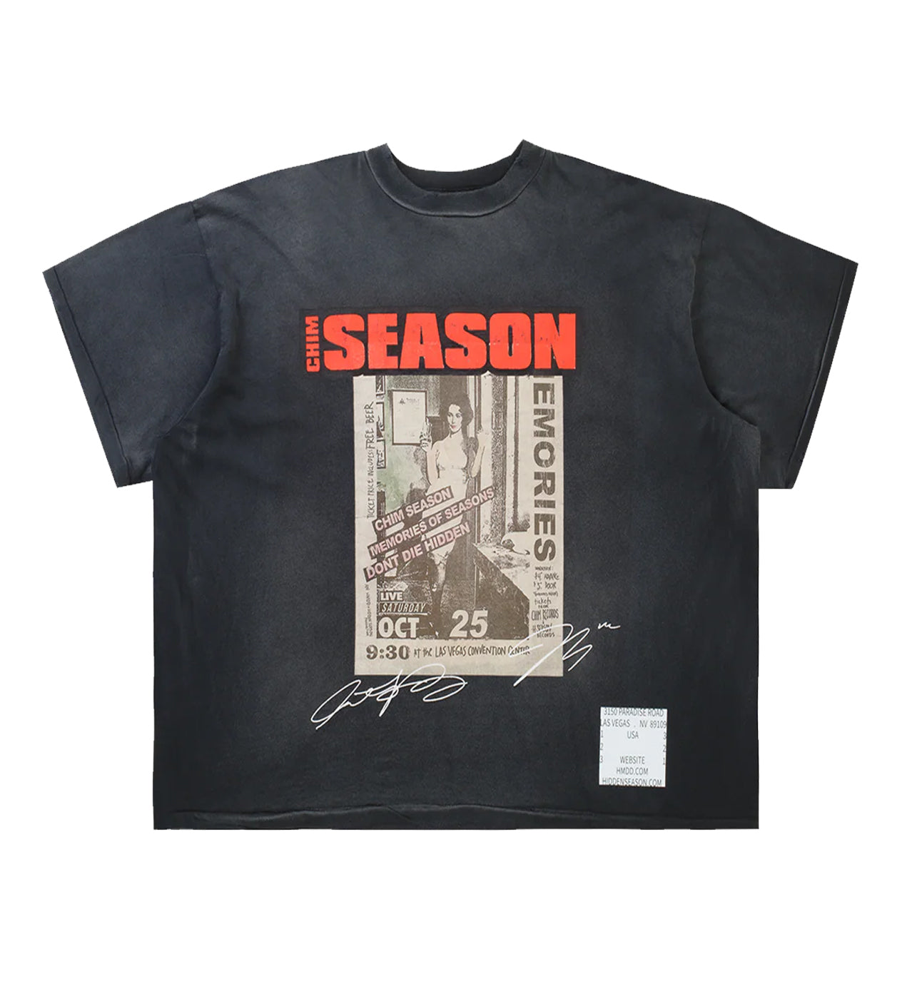 HMDD Hidden Season Tee Black