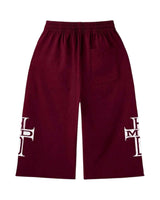 HMDD Holy Cross 3/4 Shorts Maroon