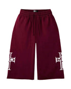 HMDD Holy Cross 3/4 Shorts Maroon
