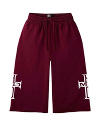 HMDD Holy Cross 3/4 Shorts Maroon
