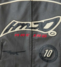 HMDD Leather Moteaux Jacket Black