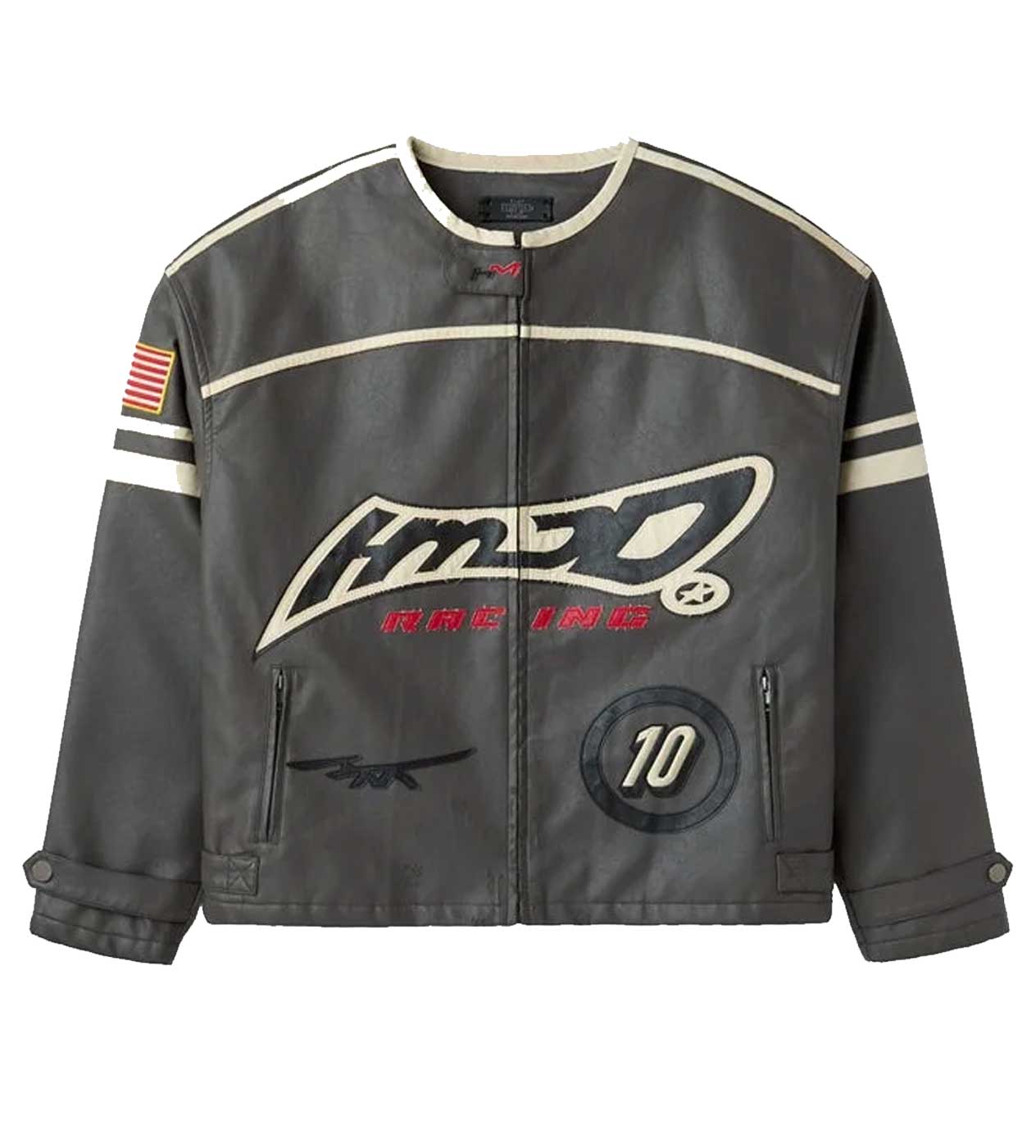 HMDD Leather Moteaux Jacket Black