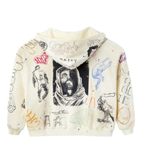 HMDD Sketch Hoodie Cream