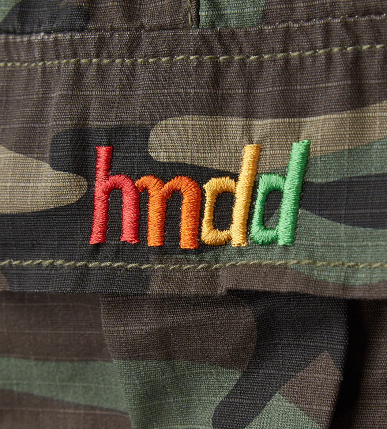 HMDD Utility Camo Cargo Shorts