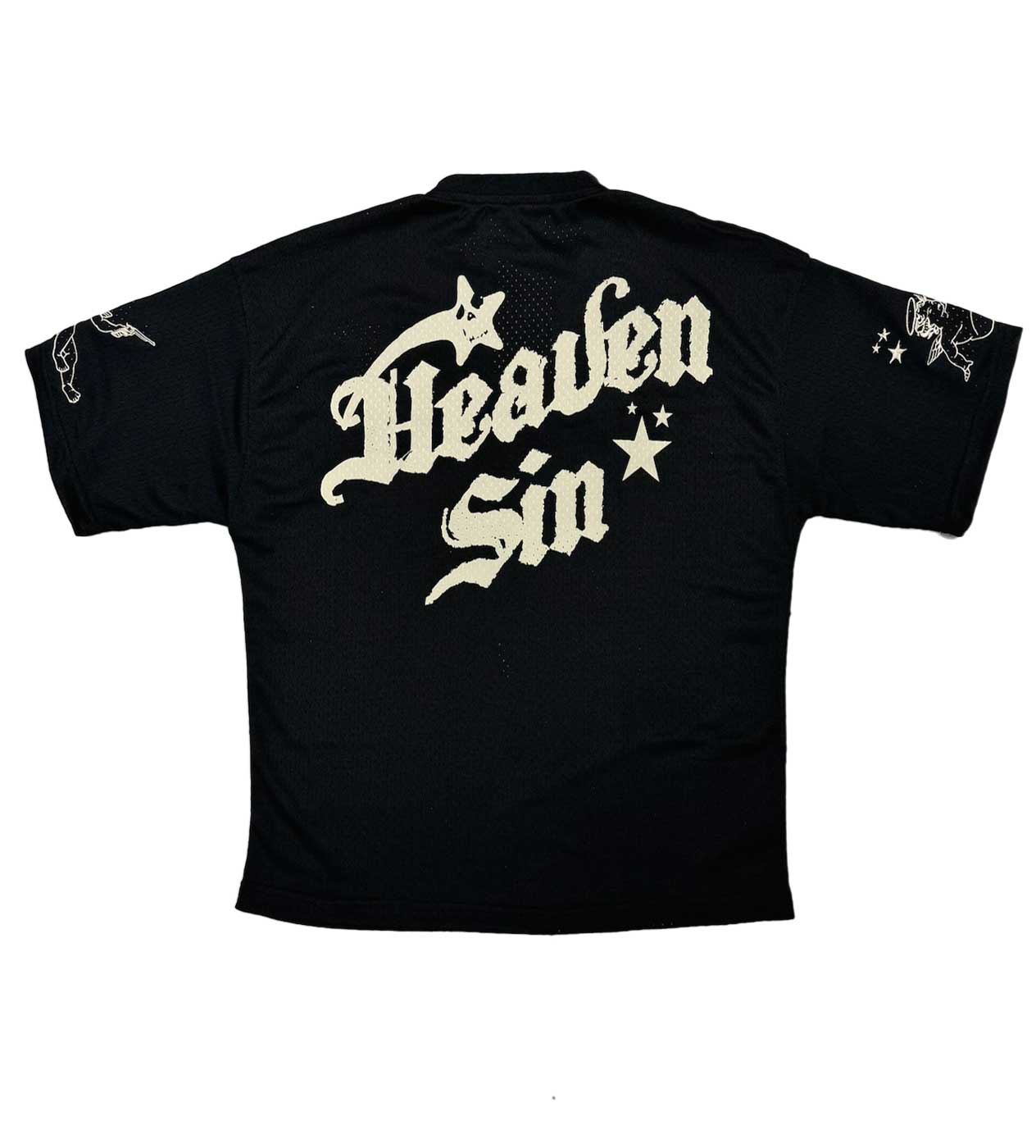 Heaven Sin Born Sinner FB Jersey Black back 