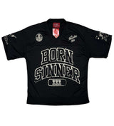 Heaven Sin Born Sinner FB Jersey Black front