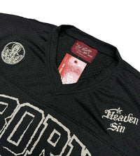 Heaven Sin Born Sinner FB Jersey Black Neckline