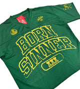 Heaven Sin Born Sinner FB Jersey Green front side