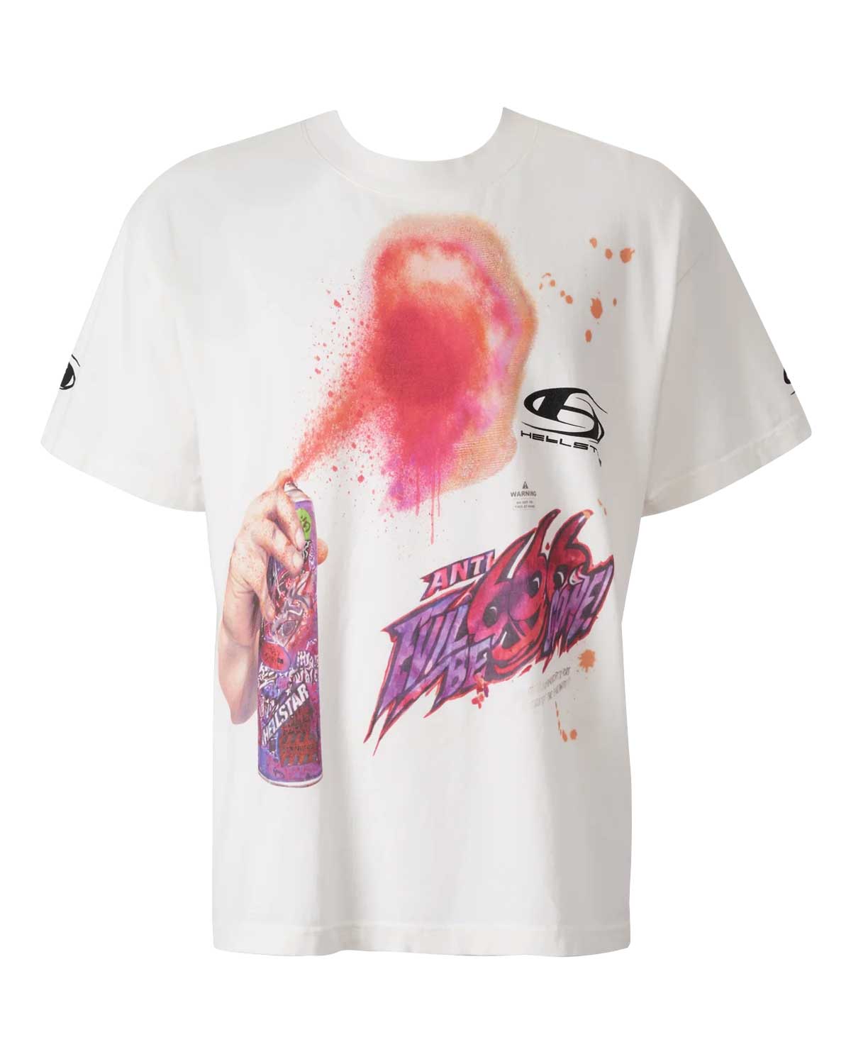 Hellstar Anti Spray Tee White – Restock AR