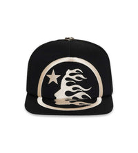 Hellstar Big Logo Trucker Hat Black (Snapback) front view