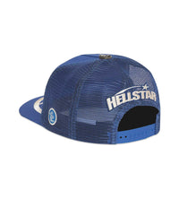 Hellstar Big Logo Trucker Hat Blue (Snapback) back view