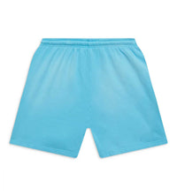 Hellstar Blue Flame Sweat Shorts