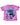 Hellstar Brainwashed World Tour Tee pink, washed tee with a screaming figure in a headset and exposed brain under Brainwashed World Tour type, front view