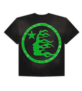 Hellstar Classic Logo Gel Tee Black/Green