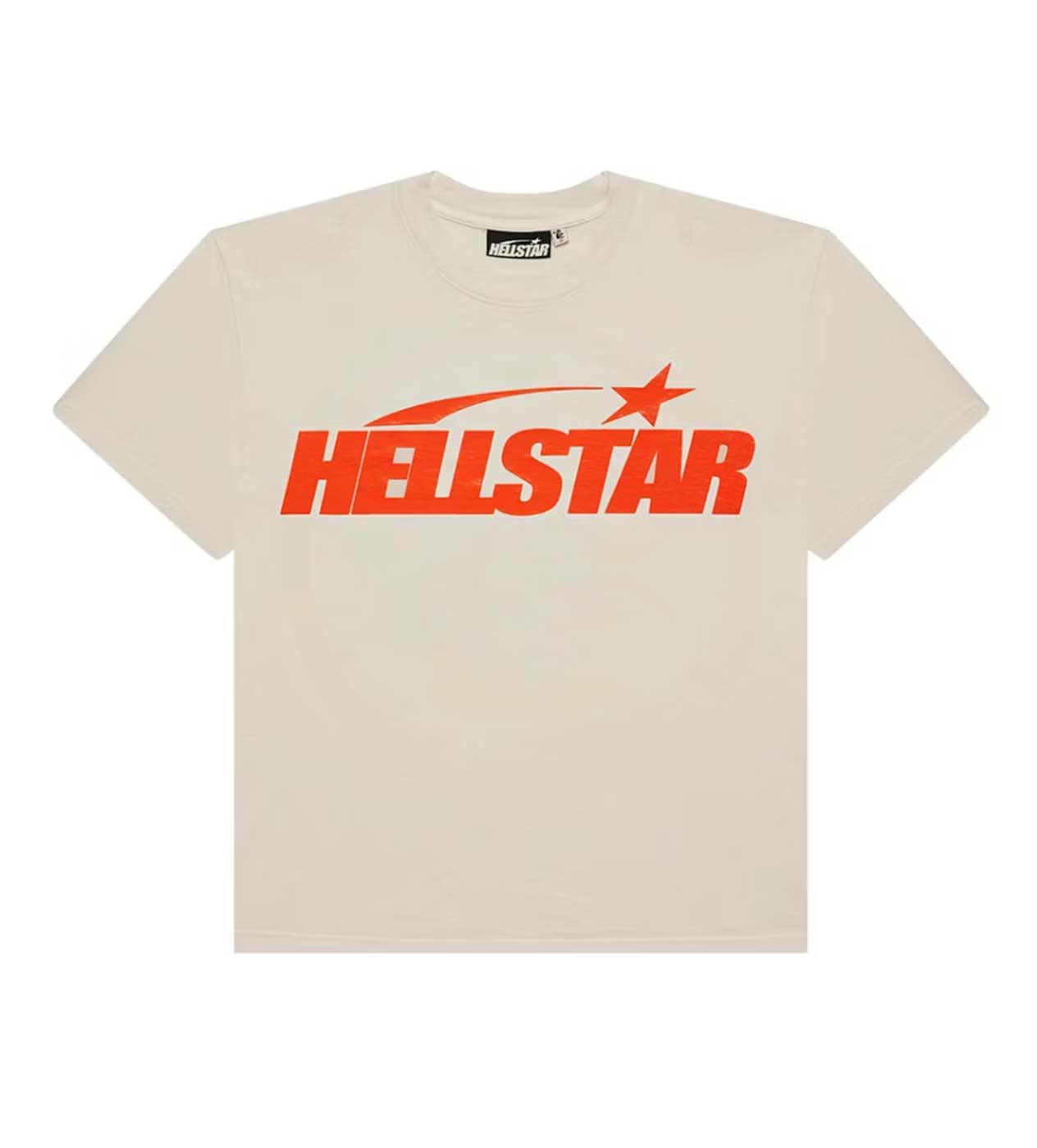 Hellstar Classic Logo Gel Tee Cream/Blue – Restock AR