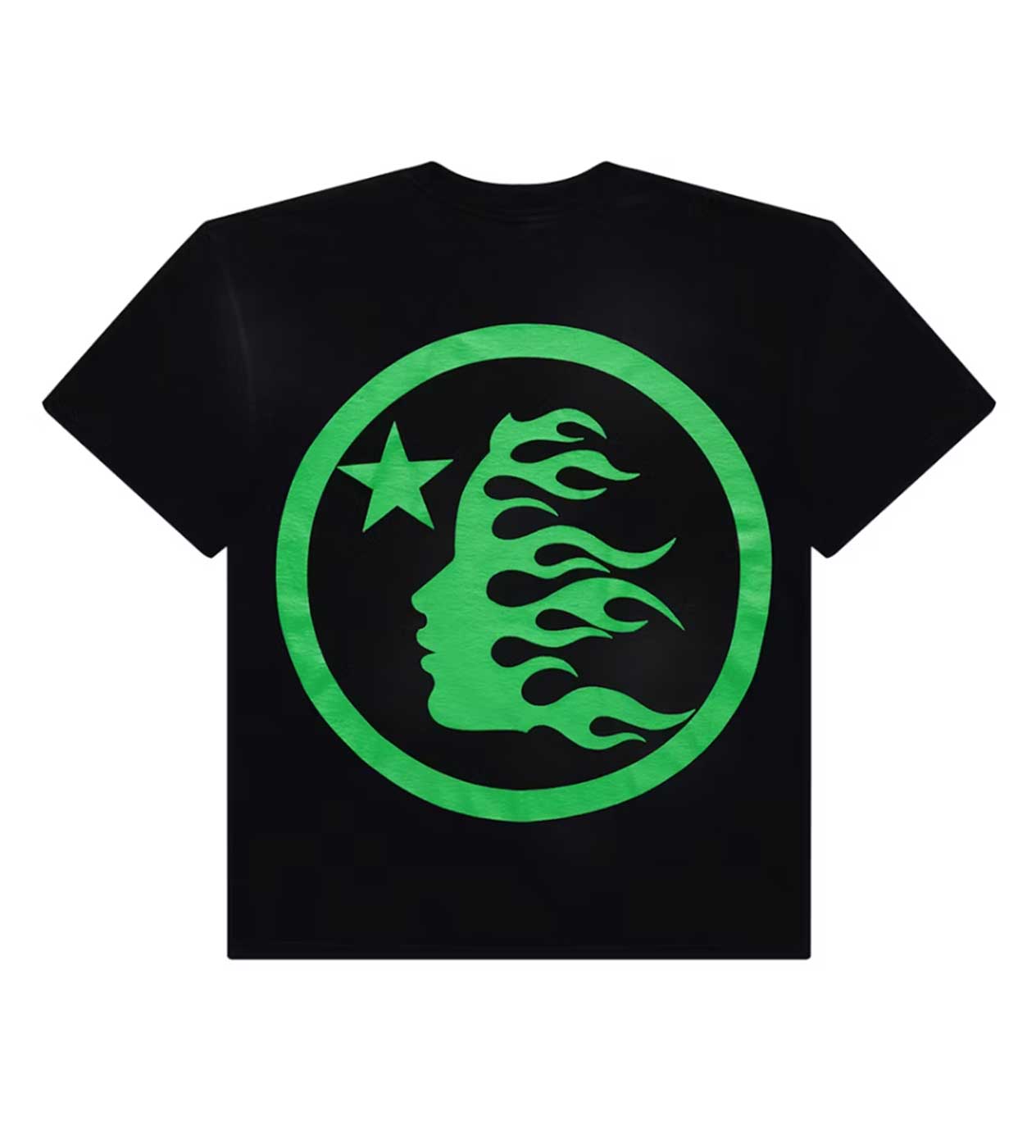 Hellstar Classic Regular Print Tee Black/Green – Restock AR