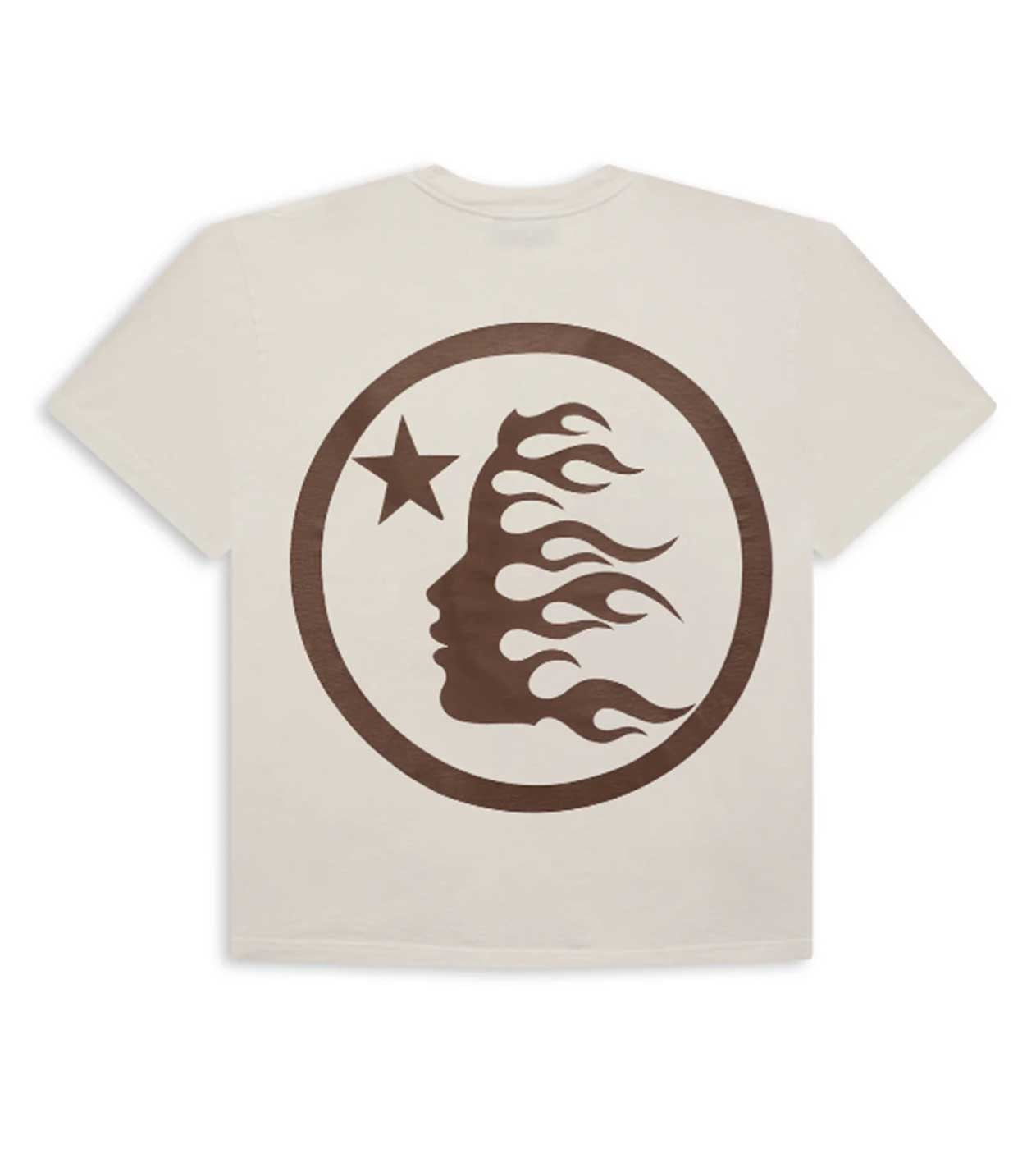 Hellstar Classic Regular Print Tee Cream/Brown – Restock AR