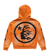 Hellstar Fire Hoodie Orange