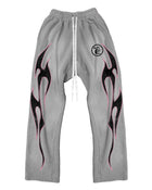 Hellstar Flame Sweatpants Grey