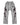 Hellstar Flame Sweatpants Grey, grey sweatpants with black and pink flame graphic, front view