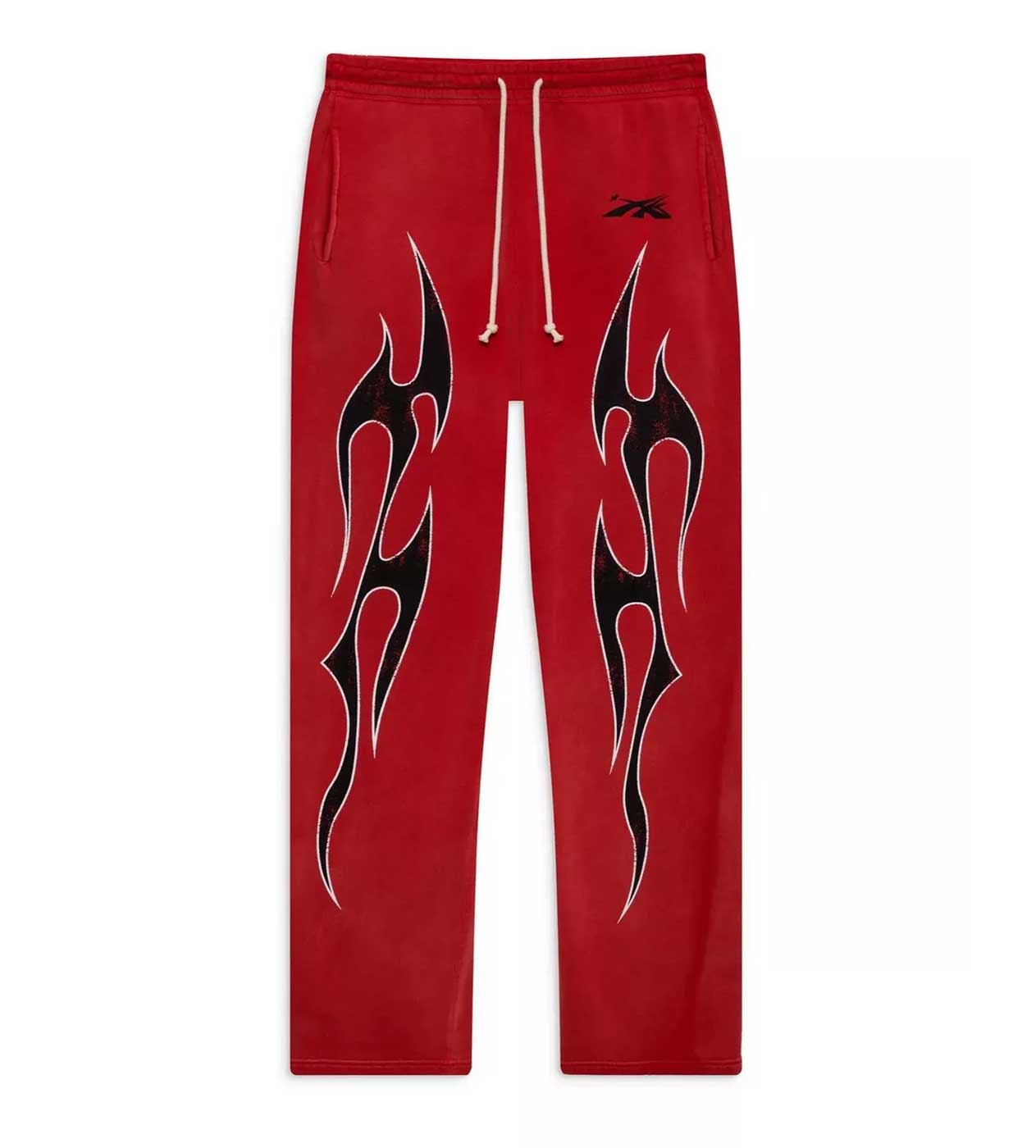 Hellstar Halloween Flame Sweatpants Red