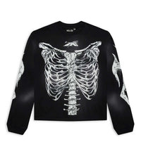 Hellstar Halloween Skeleton L/S Tee Black