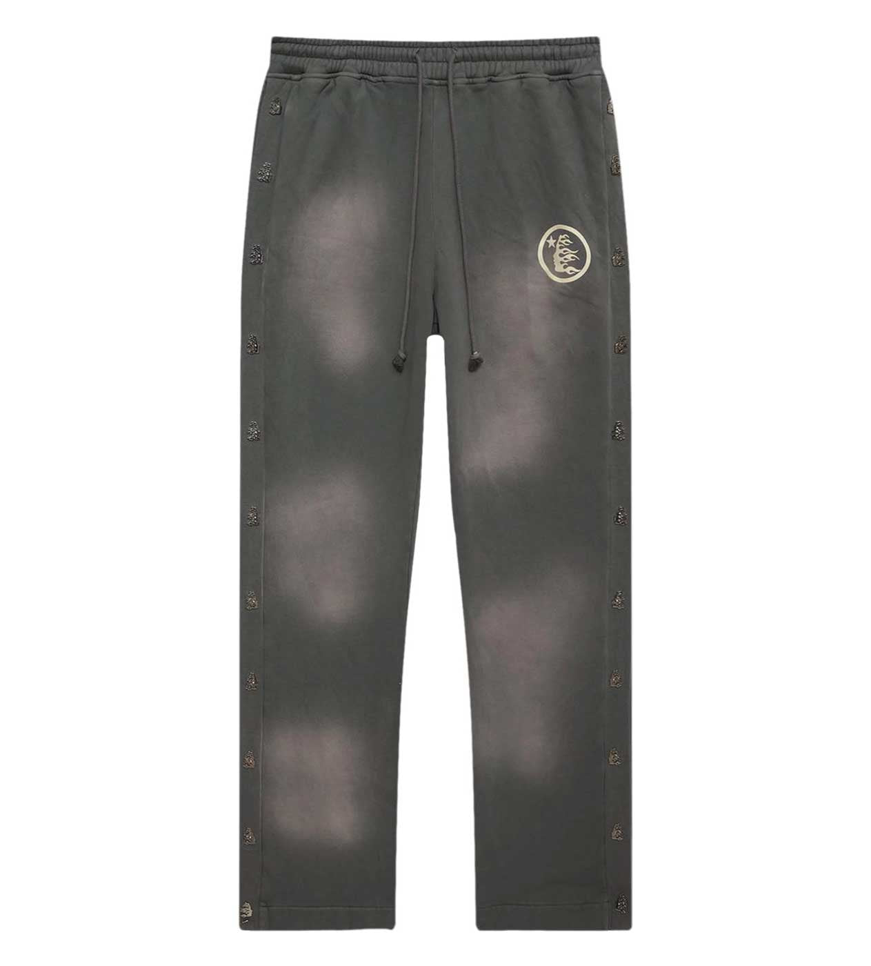 Hellstar Mirror Faced Sweatpants Grey