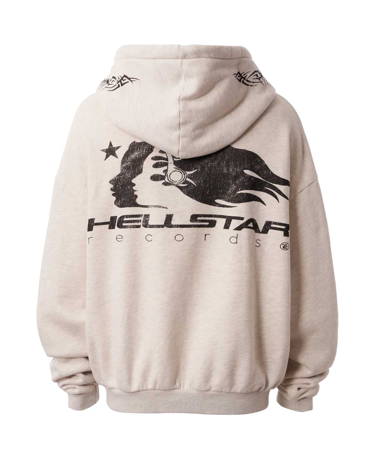 Hellstar Moshpit Zip Up Hoodie Cream – Restock AR