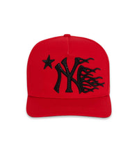 Hellstar NY Rhinestone Snapback Red