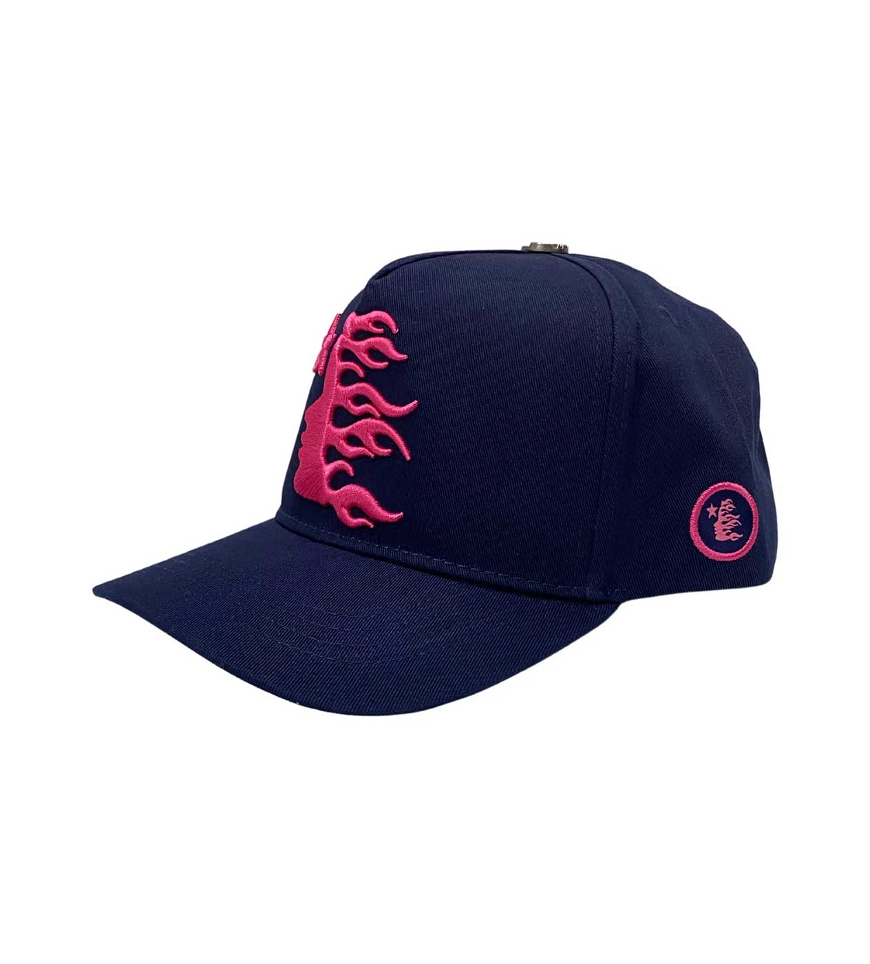 Hellstar Navy Snapback Side View